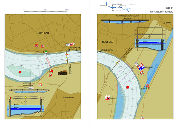Danube Navigational Map